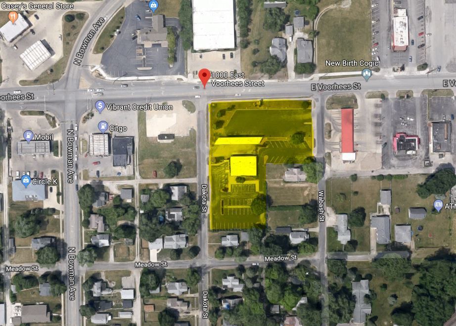 First Midwest Bank Property - Danville, IL: 1000 East Voorhees, Danville, IL 61832